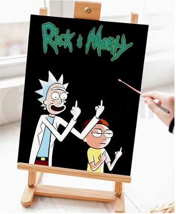 Omaart Rick and Morty