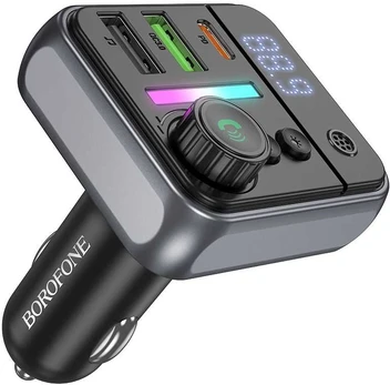 FM bangų moduliatorius Borofone BC50 PD20W+QC3.0