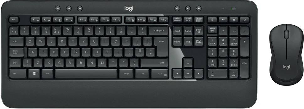 Belaidis pelės ir klaviatūros rinkinys Logitech MK540 Advanced, DE išdėstymas