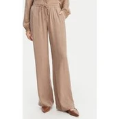 Guess Medžiaginės kelnės W6GB07 W1781 Smėlio Regular Fit