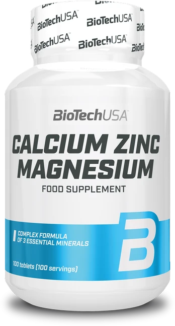 Biotech Calcium Zinc Magnesium 100 tab.