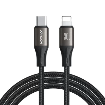 Kabelis Joyroom Light-Speed USB-C į Lightning SA25-CL3 , 30W , 1,2 m (juodas)
