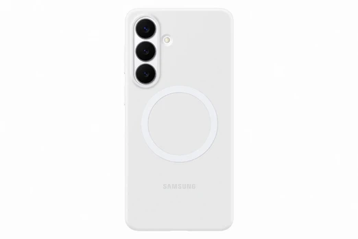 Samsung Silicone Magnet Case, Galaxy S26+, baltas - Dėklas