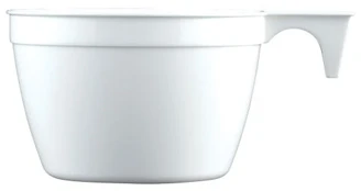 Santex Balta espreso puodelis, 9 cl
