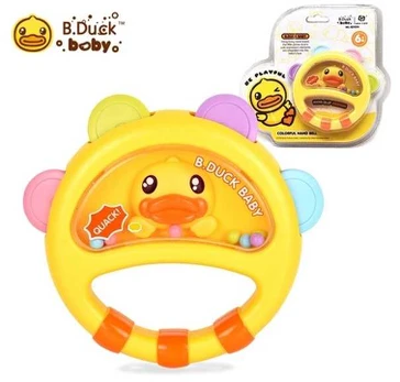 HarperCollins Publishers B.Duck Colorful Rattles Hand Bell