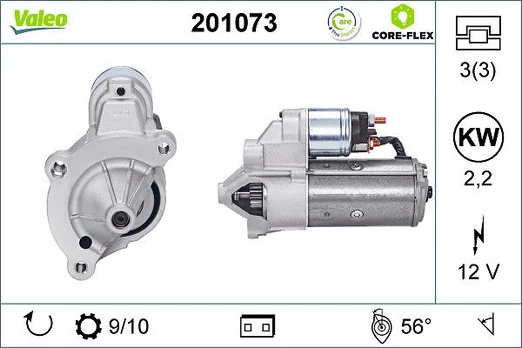 Starteris VALEO 201073