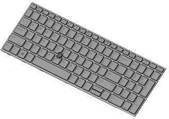 Klaviatūra Hewlett Packard (HP) HP KBD TP+PS BL SR FR