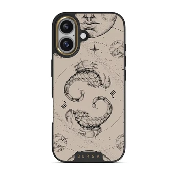 Scorpio - iPhone 17 Case, Elite Dark (MagSafe) / Gold / Nude