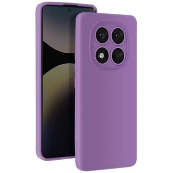 Coque - Xiaomi - Redmi Note 14 Pro/Pro Plus - Minkštas Silikonas - Apsaugota Kameros Blokas - Violetinė