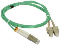Patch cord MM OM3 LC-SC duplex 50/125 5.0m ALANTEC kaina