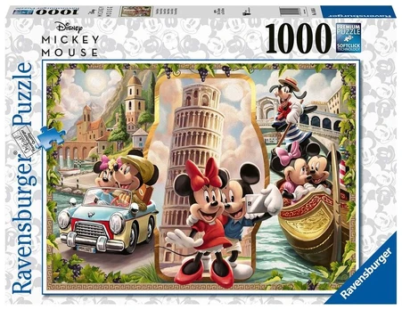 Dėlionė Ravensburger Mickey & Minni, 1000 d.