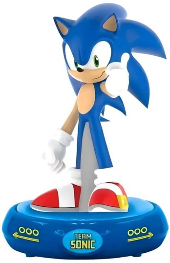 Kids Licensing Sonic The Hedgehog 3D lamp
