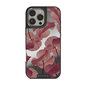 Tender Kiss - iPhone 16 Pro Max Case, Elite Mirror (MagSafe) / Gunmetal