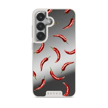 Hot Chilli - Samsung Galaxy S25 Case, Elite Mirror Light (Magnetic) / Silver