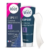 Veet Expert plaukelių šalinimo kremas pažastims 100 ml kaina