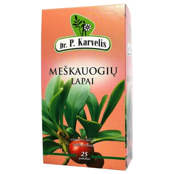 Meškauogių lapai 1g N25