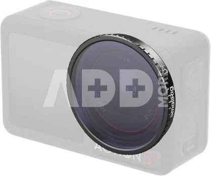 SmallRig 5837 Attachable Light Pollution Reduction Filter for DJI Osmo Action 5 Pro / 4