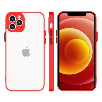 Dėklas Milky Case Xiaomi Redmi Note 10 / Redmi Note 10S Raudonas
