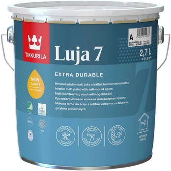 Tikkurila Krāsa sienām luja 7 2.7l c-bāze
