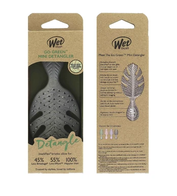 Wet Brush Go Green Mini Detangler Grey