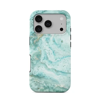 Uluwatu Waves - Teal iPhone 17 Pro Case, Tough (MagSafe) / N/A