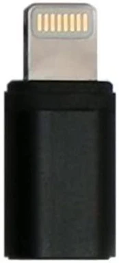 Thb Bury Bury Adapteris USB laido apšvietimas - mikroUSB Juodas