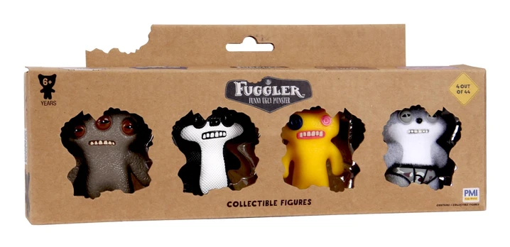 FUGGLER figūrėlių rinkinys, 4 vnt., asort., FG2030