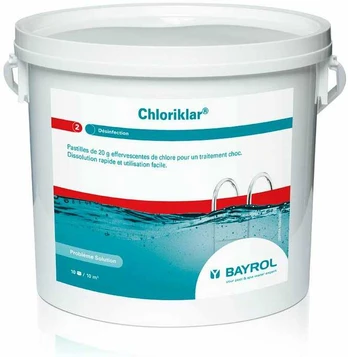 Bayrol Greito tirpimo chloro tabletės Chloriklar, 5kg