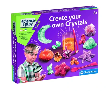 CLEMENTONI SCIENCE mokslinis rinkinys Cristals (LT, LV, EE), 50369