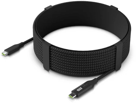 Ubiquiti Braided power and data cable with a double-sided charge