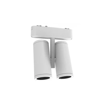 MasterLED bėginis šviestuvas Luxo Ringo Duo 0409, baltas