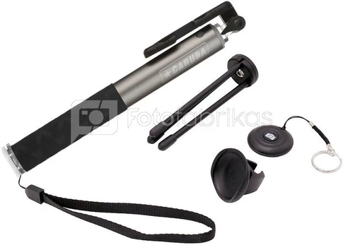 Caruba Selfie Stick Large bluetooth Grey