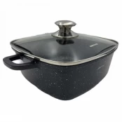 Puodas King Hoff Simple Cooking Marble, 24 cm, 4.5 l kaina