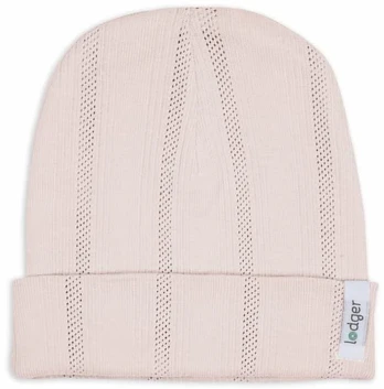 Lodger Beanie Pointelle bernu cepurite Powder 0-6 men. BEP 023_0-6 ()