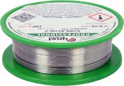 Lydmetalis be švino | Ø 0.7 mm | 100g (76851) kaina