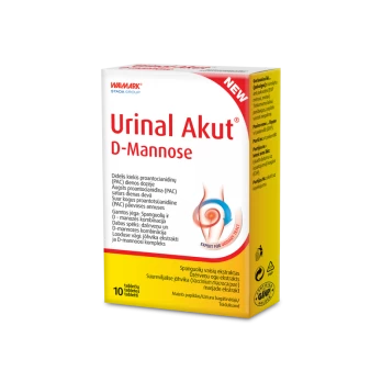 Maisto papildas Urinal akut D-mannose, 10 tabl.
