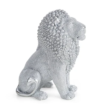 Figūrėlė, „Liūtas“ Eldo 01, 15 cm, sidabro sp.
