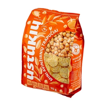 Mini avinžirnių trapučiai USTUKIŲ MALŪNAS, 70 g