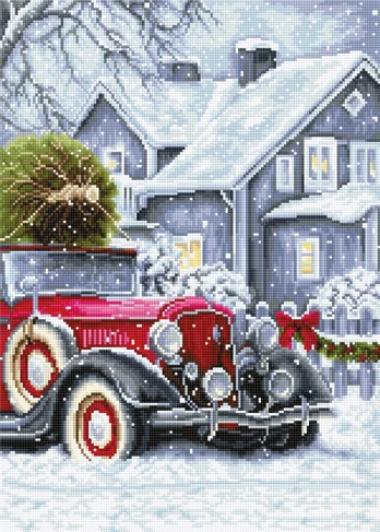 Winter Holidays SBU4010 - siuvinėjimo kryželiu rinkinys