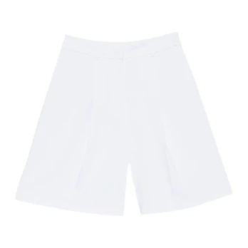 Šortai moterims, Balta, Suni shorts