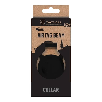 Dėklas Tactical Airtag Beam Collar Juodas