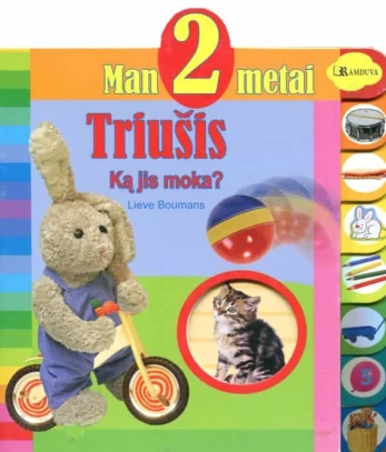 Man 2 metai. Triušis. Ką jis moka?