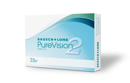 Pure Vision 2HD kontaktiniai lęšiai 8.60, 3 vnt.
