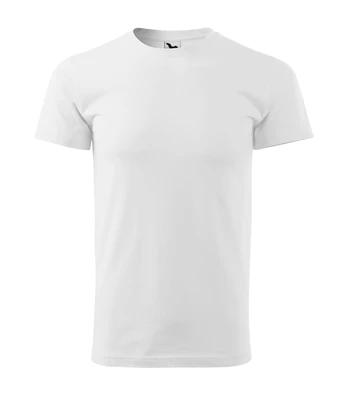 Vyriški Marškinėliai MALFINI Basic 129 White, 160g/m2