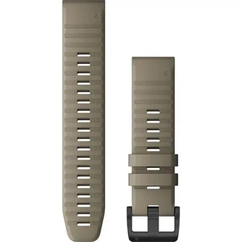 Acc,fenix 6 22mm QuickFit Dark Sandstone Silicone Band