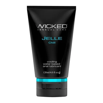 WICKED Jelle Chill Water-Based Anal Lubricant 120ml - Cooling Formula