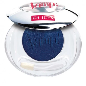 Pupa, Vamp!, Eyeshadow Compact, 302, Carbon Mėlyna, 2.5 g