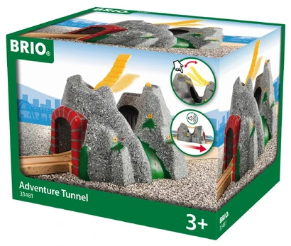 Brio Adventure Tunnel, Scenery, 0.3 yr(s), AA, Multicolour