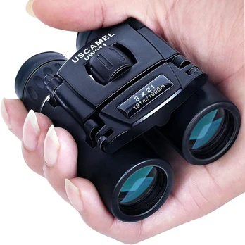 Žiūronai USCAMEL Folding Pocket Binoculars Compact Travel mini