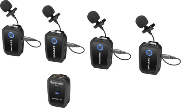 Saramonic Blink 500 T4 2.4GHz Four-Channel Wireless Microphone System